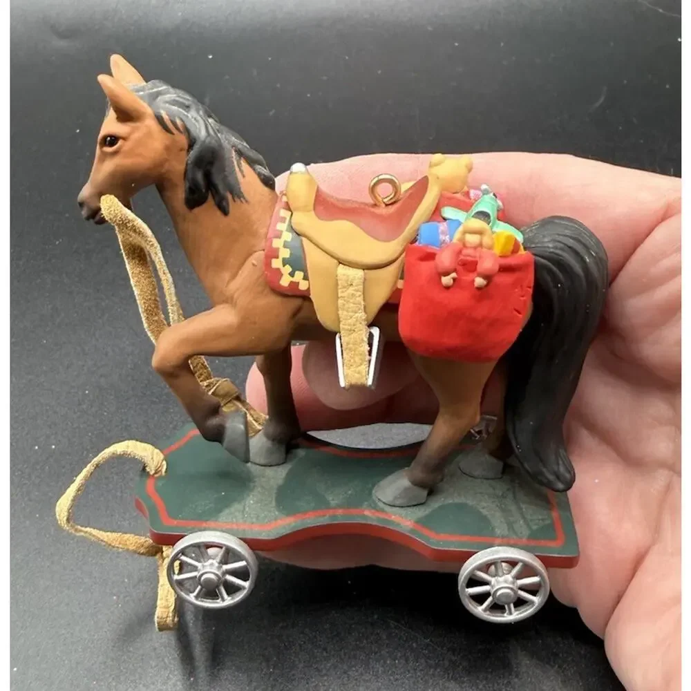 1999 A Pony For Christmas Hallmark Ornament Artists On Tour